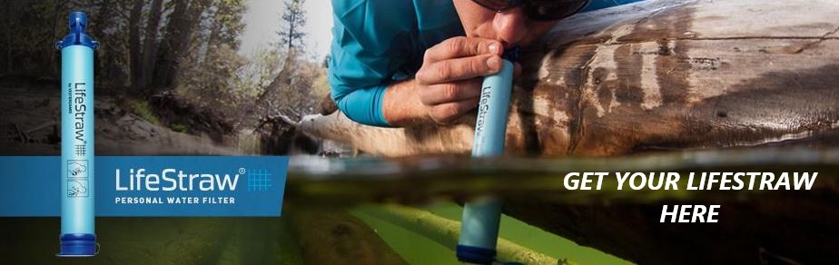Life Straw Personal Water Filter Banner